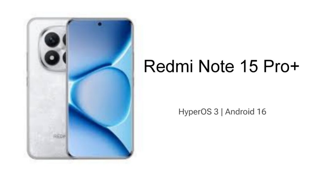 Redmi Note 15 Pro+ Gets HyperOS 3 Update: Now Partially Released Globally