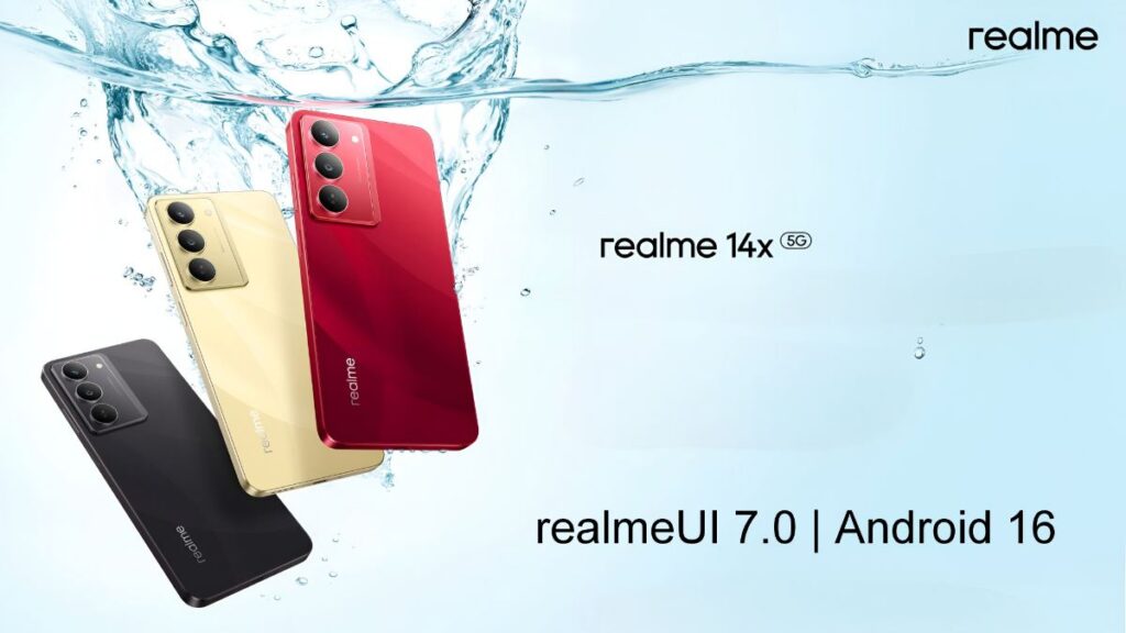 Realme 14x 5G gets realme UI 7.0: New Experience with Light Glass Design, Trinity Engine