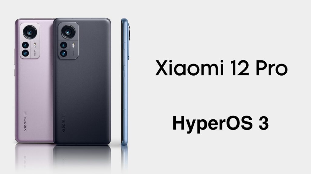 Xiaomi 12 Pro HyperOS 3