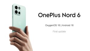 OnePlus Nord 6 OxygenOS 16 Update